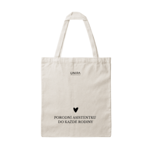Látková taška PORODNÍ ASISTENTKU DO KAŽDÉ RODINY