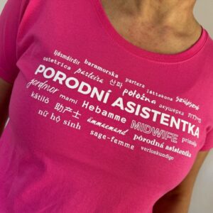Tričko PORODNÍ ASISTENTKA
