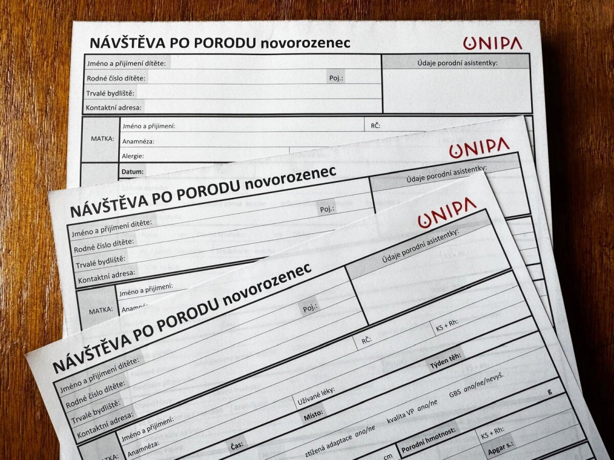 Poporodní návštěva novorozenec (samopropisující)